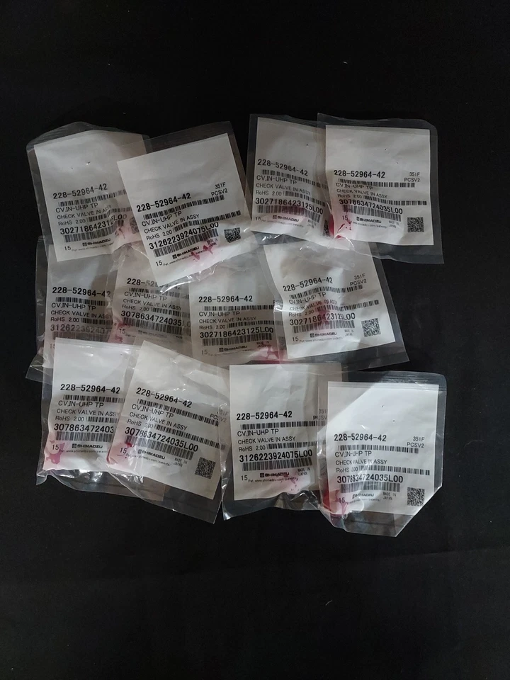 SHIMADZU LC-30A inlet Check valve 228-52964-42 NEW SEALED ITEM - Image 3 of 3
