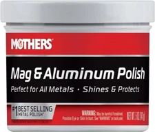 Mothers 05100 Mag & Aluminum Polish, 5 oz.