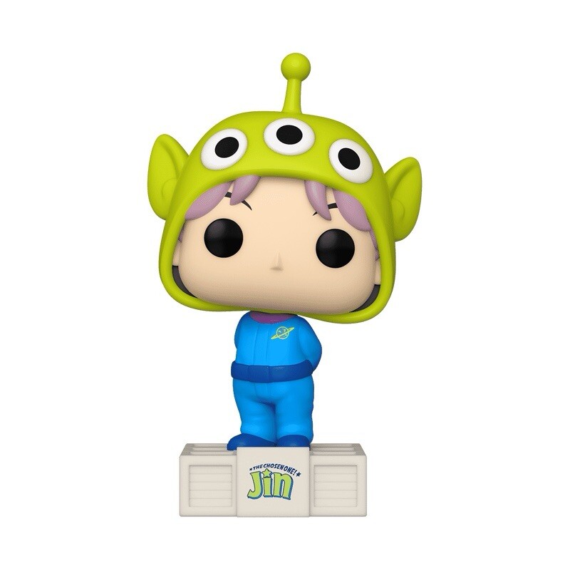 BTS Funko Pop! Pixar Toy Story x Tiny TAN - Jin As Alien #430 w