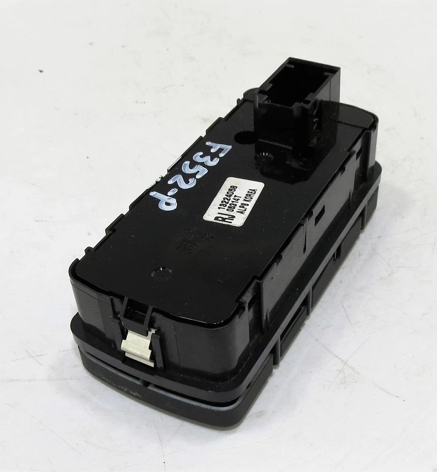 13224058 Vauxhall Vectra Véritable Côté Droit Électrique Fenêtre Switch Bouton - Photo 2/4