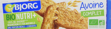 Bjorg Biscuits à l'Avoine Nature Bio 130 g - Lot de 6