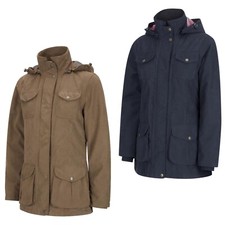 New Hoggs Of Fife Ladies Country Sports Struther Waterproof Field Jacket / Coat