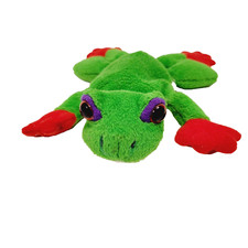 24K BEANIE BOPPERS Green tree Frog 1997 STUFFED PLUSH ANIMAL SPECIAL EFFECTS