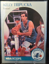 Hoops - 1990 - Kelly Tripucka - #59 Charlotte Hornets - Card