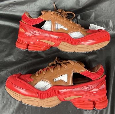 Size 9 Adidas x Raf Simons Replicant Ozweego Scarlet Red 2018 