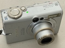 Canon Ixus 500 Digital Camera Compact (Sensor Issue, Defective)
