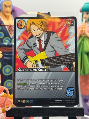 UniVersus MHA CCG Surprising Skill U 81/153 Jet Burn Uncommon!