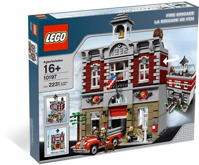 LEGO BUILDING 10197 FEUERWEHR NEU - SEALED - MISB - SAMMLERSTÜCK 