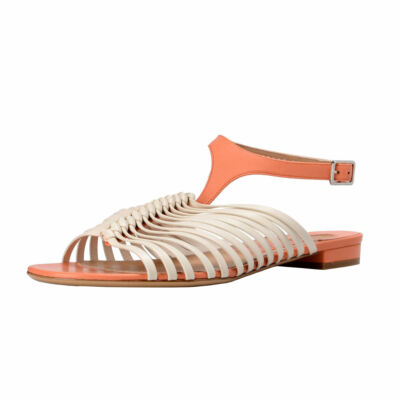 Salvatore Ferragamo Pilly Pelle Sandali Scarpe Misura