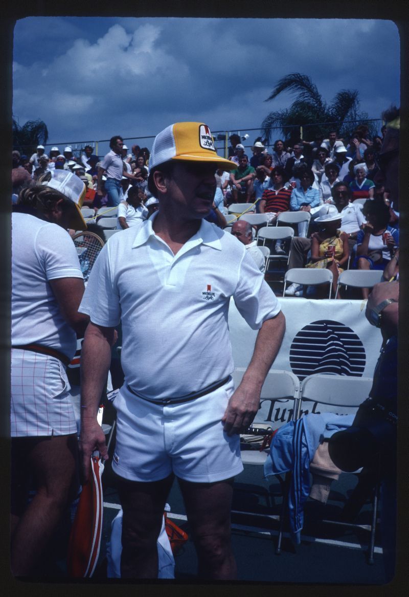 1981 ROBERT DUVALL Tennis Live Candid Original 35mm Slide Transparency nb eBay