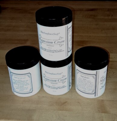 Smooth Emulsified Double Strength Magnesium Whipped Body Cream 16oz