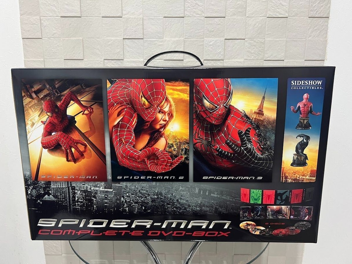 Spider Man Complete DVD Box 1-3 Japan Limited Edition Mini Spider Man Complete DVD Box 1-3 Japan Limited Edition Mini