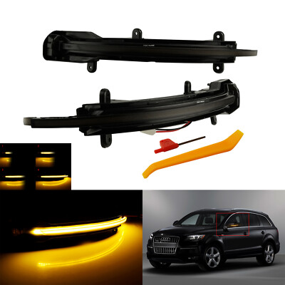 2X LED Spiegelblinker Außenspiegel Laufblinker Für Audi Q5 SQ5 8R Q7 SQ7 4L LCI