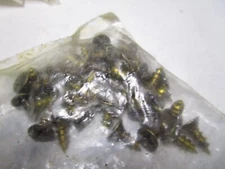 #10-13 x 1/2" Flat Head Phillips Sharp Pt Plain Finish Brass Wood Screw QTY 50