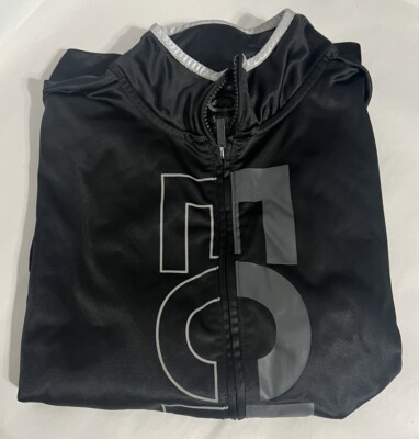 Ecko Function Track Jacket Men's Blasted Bold Logo LargeFull-Zip Black