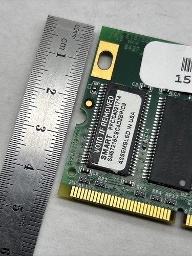 CISCO 128MB NPE400 SMART # SM57216CSC4DZBPIC9 144 pin PC100 16x8 SDRAM SODIMM - Picture 5 of 8