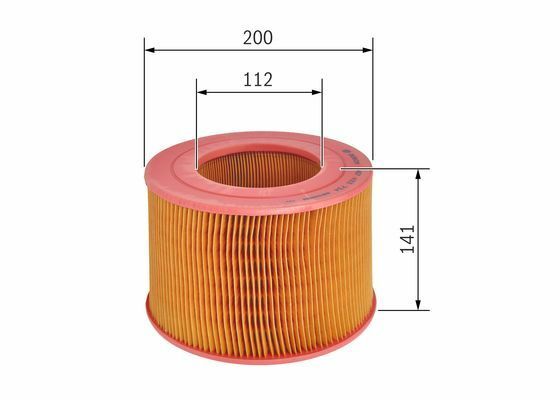 Luftfilter S3734 Bosch 1457433734 | eBay 