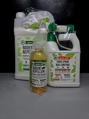Mighty Mint Pepermint Yard Spray Plant Based Bug Prevention