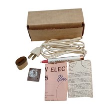 Vintage "The Goldriter Pen" Electric Hot Gold Foil Engraving Pen - W/ Gold Foil 