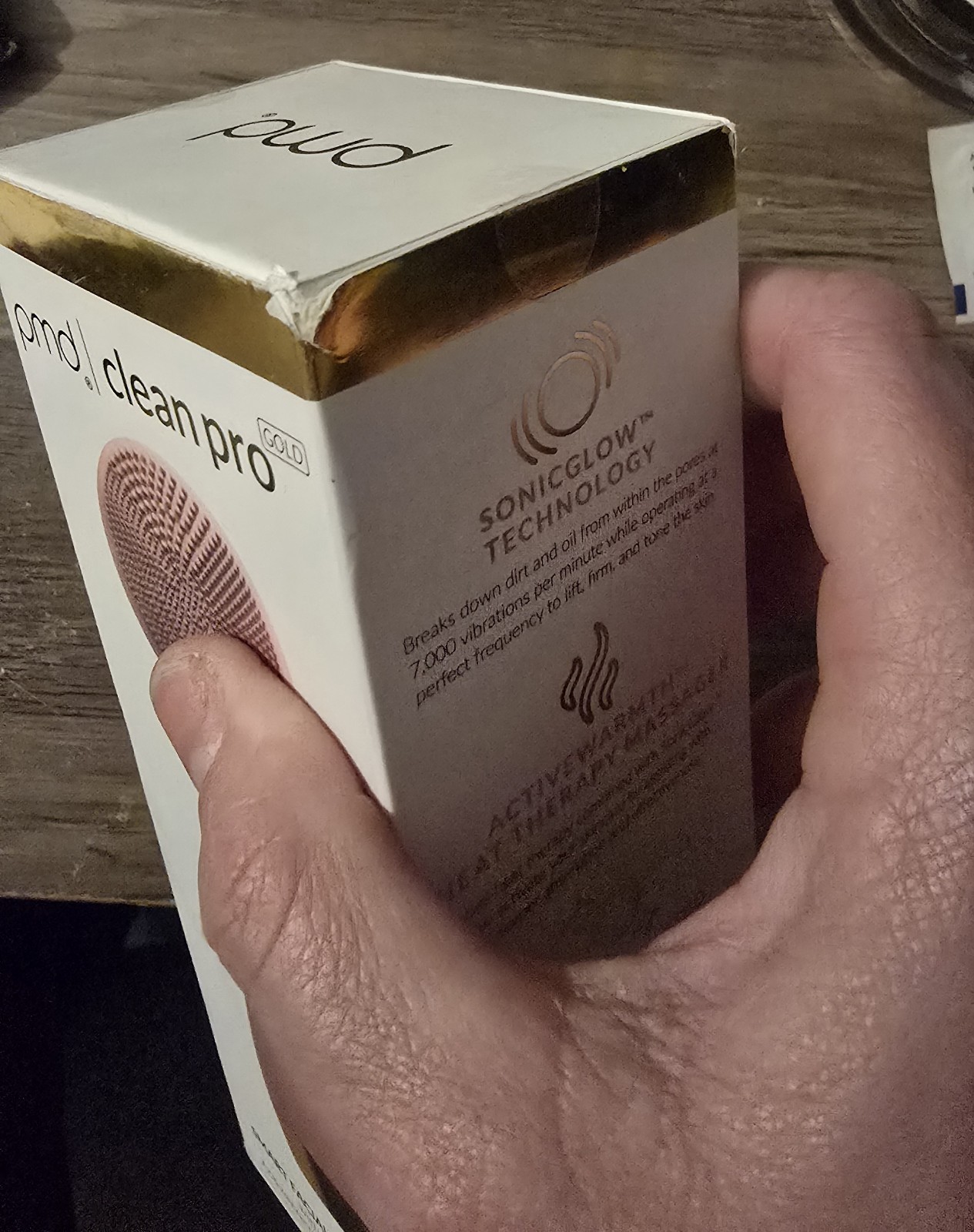 Pmd Clean Pro Smart Facial Cleansing Device With 24K Gold Plated Therapy Massage