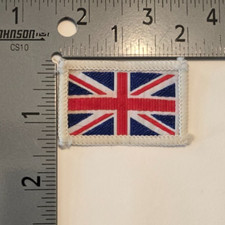 BRITISH FLAG PATCH UNION JACK ENGLAND UK GREAT BRITAIN embroidered