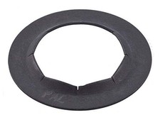 Push-On Pushnut, 5/8 Spring Steel, Black, Phosphate & 1 inch x 5/8-18, Black