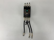 Fuji Electric Auto Breaker EA53B 50A Circuit Breaker With Cables