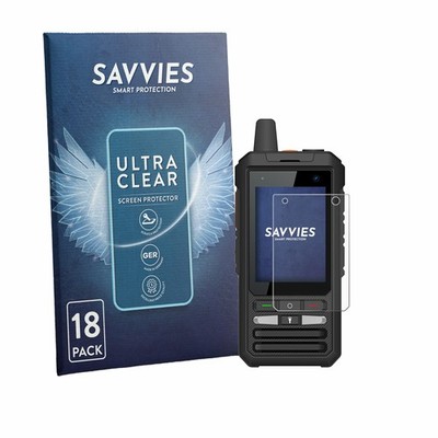 18x Schutzfolie für Uniwa F80S Display Schutz Folie