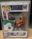 Batman The Animated Series Mark Hamill Signed Joker Funko Pop JSA COA