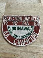 VTG  68  National skeet shooting Assn election day open patch