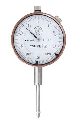 Accusize Industrial Tools 0-1'' by 0.0005'' Dial Indicators, P900-S099
