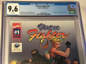 Virtua Fighter #1 CGC Graded 9.6 Marvel Comics 1995 Patrick Rolo Sega Saturn