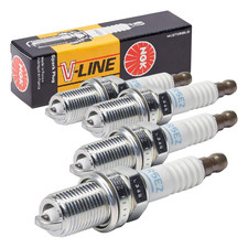 4x NGK Zündkerzen V-Line Nickel für VW Golf V Schrägheck (1K1) 97237