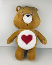 CARE BEARS Tenderheart Plush Bear Pillow 18" NEW with Tags