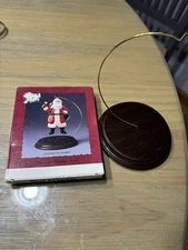 Hallmark 1990 Wood Base Ornament Display Stand New In Box