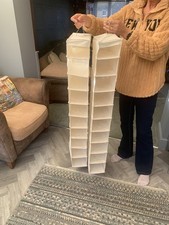 2 Wardrobe hanging shoe caddies