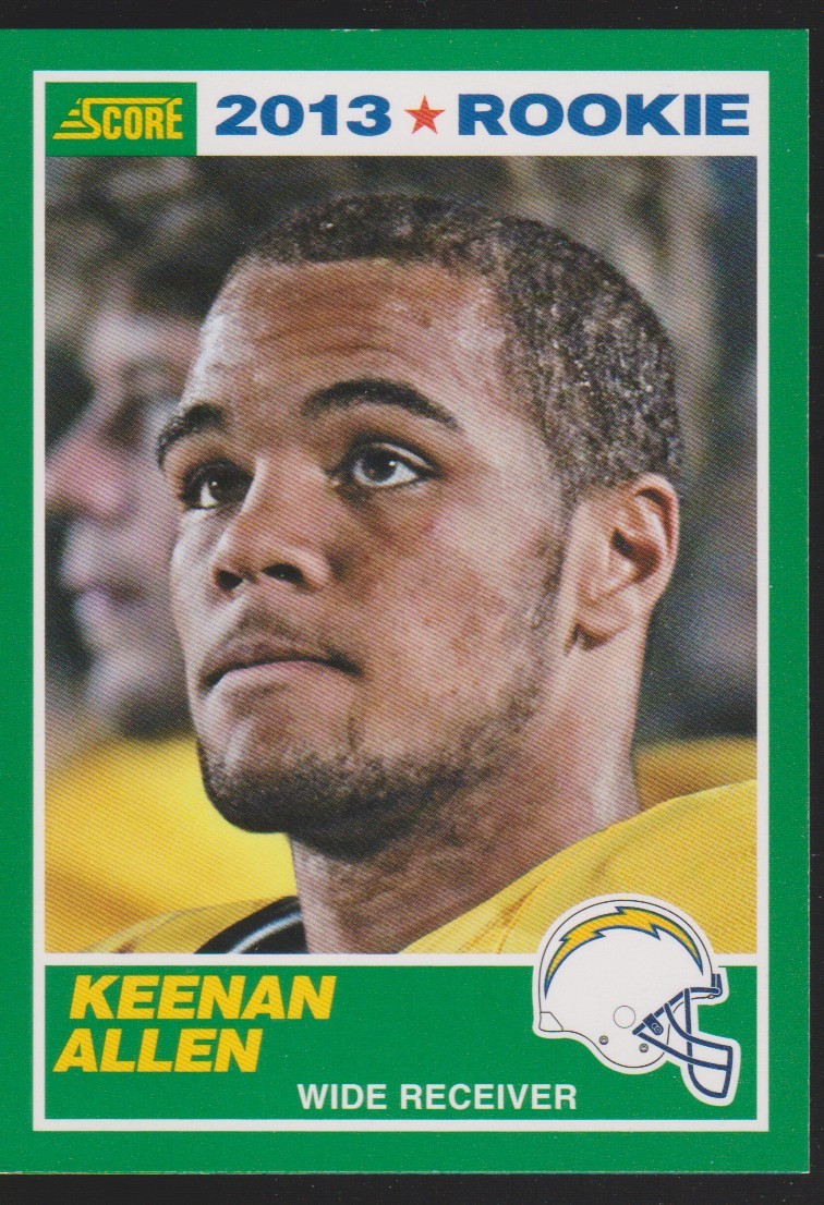 2013 Score #384 Keenan Allen Rookie San Diego Chargers
