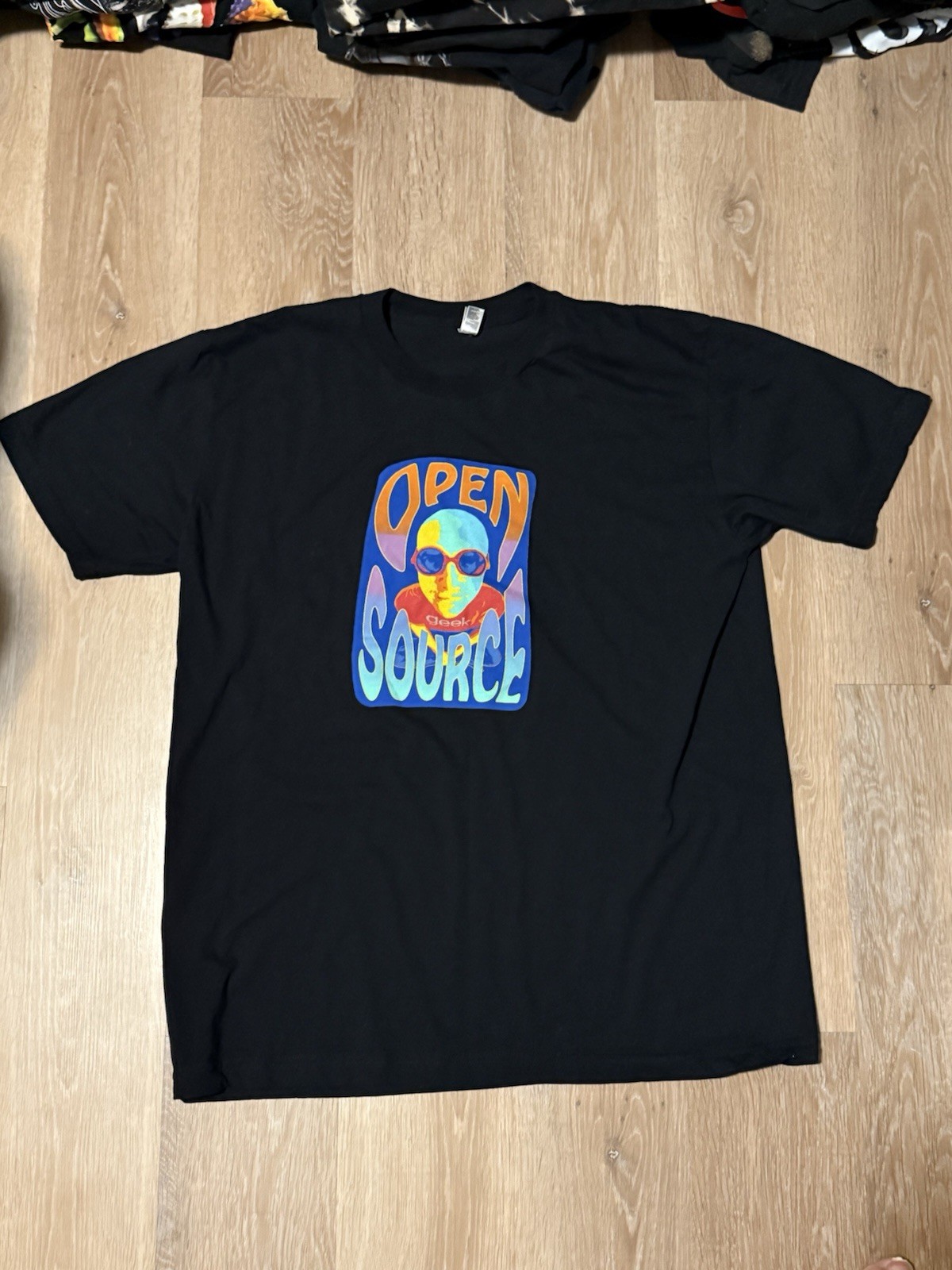Microsoft Windows Open Source Double Sided T Shir… - image 1