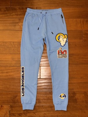 Pro Standard Los Angeles Rams Sweatpants Size Medium Super Bowl LVI Champions