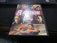 8-Movie Action Pack DVD, 2013, 2-Disc Set Over 12 Hours