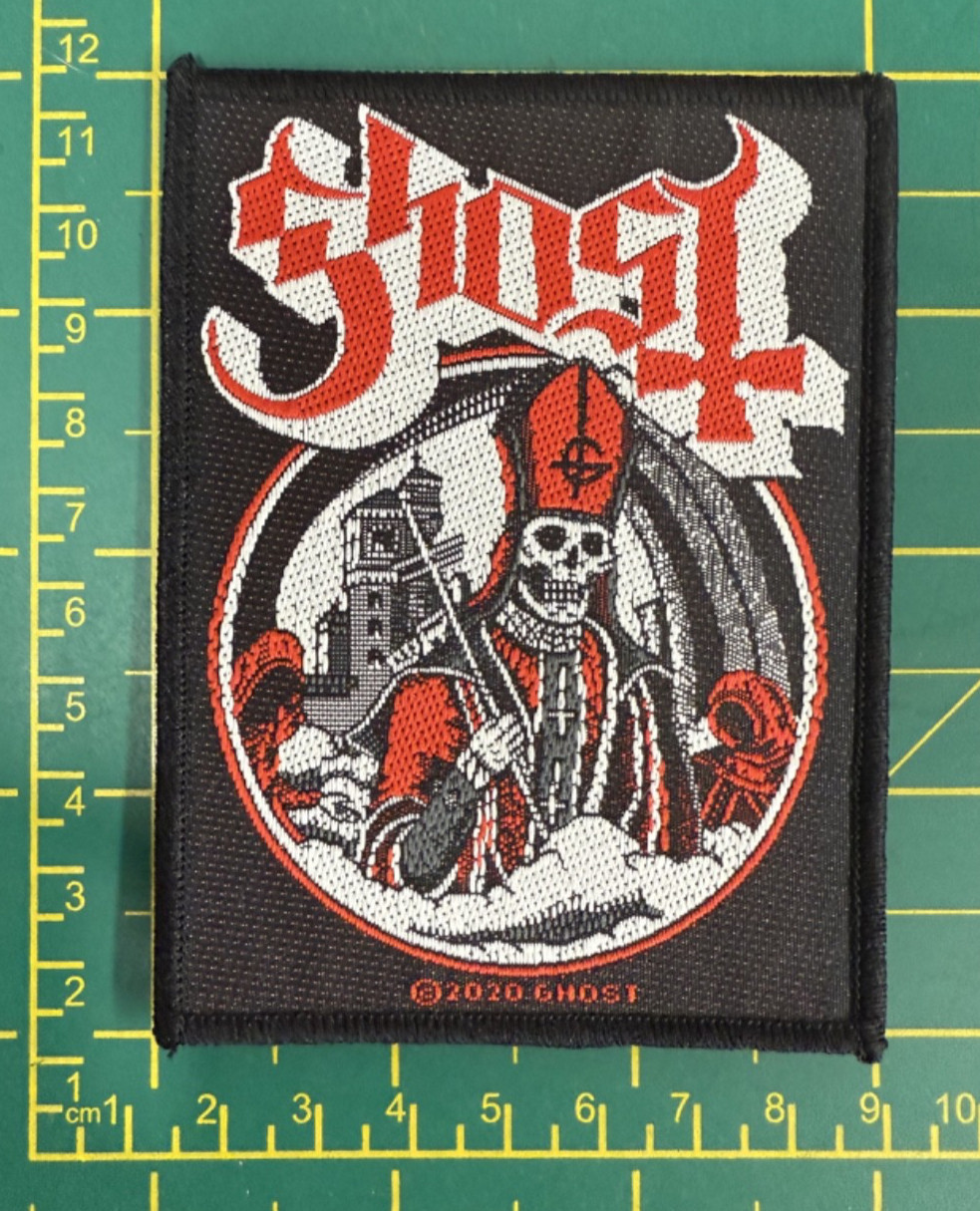 Ghost  Secular Haze Sew On Woven Patch Officially Licensed Patch