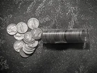 Roll Of Assorted Silver Mercury Dimes 1917-1945