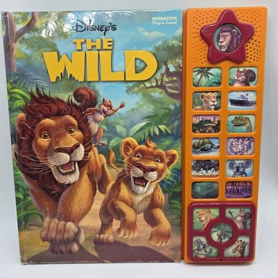 DISNEY'S The Wild Interactive Sound Book & Game New Batteries
