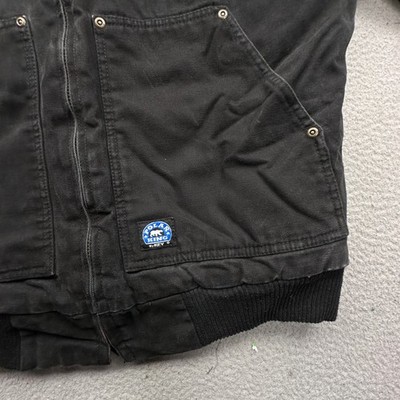 Polar King Key Duck Canvas Fleece Lined Jacket Mens Medium Tall MT