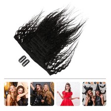 8 Pcs Clip In Hair Extensions for Daily Styling Human Ponytail Women