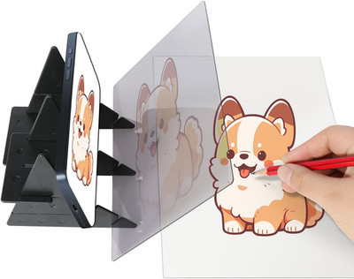 Optical Drawing Board, Portable Optical Tracing Board, Image Tracing Board Proje