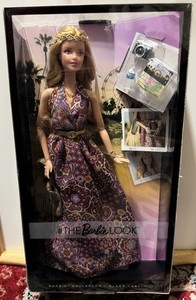 The Barbie Look Music Festival Blonde BoHo Hippie Doll DGY12 Black Label Mattel