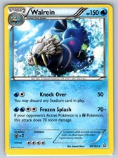 Walrein 48/160 Rare Primal Clash Pokemon Lightly Played