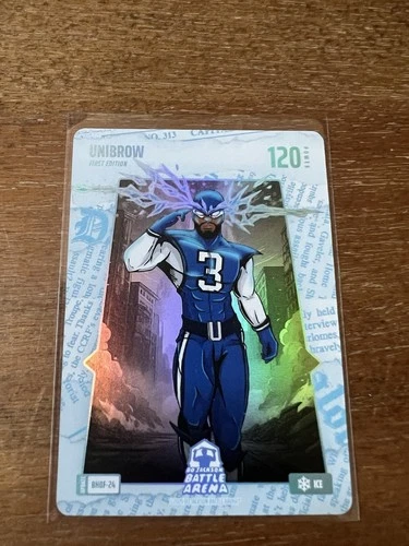 2025 Bo Jackson Battle Arena Unibrow Blue Headlines Foil SP #BHBF-24- Ant Davis