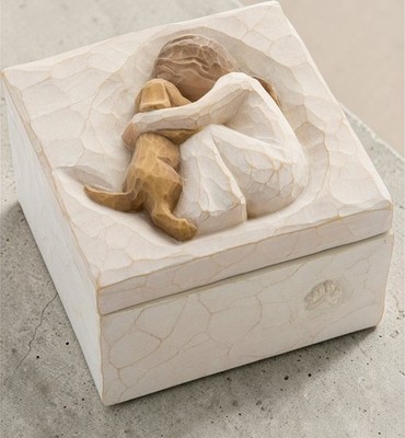 Willow Tree True, Sculpted Hand-Painted Keepsake Box
